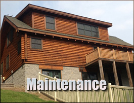 Fuquay Varina, North Carolina Log Home Maintenance